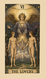 Ljubavnici Rider Waite Tarot karta